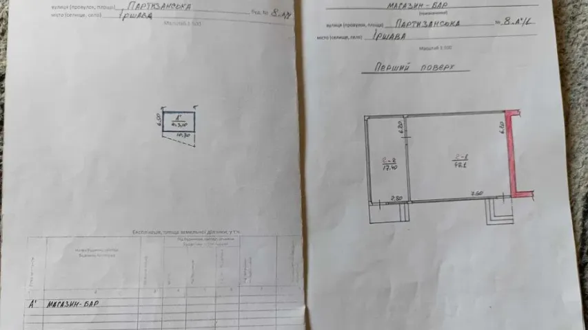 Оренда приміщення в Іршаві